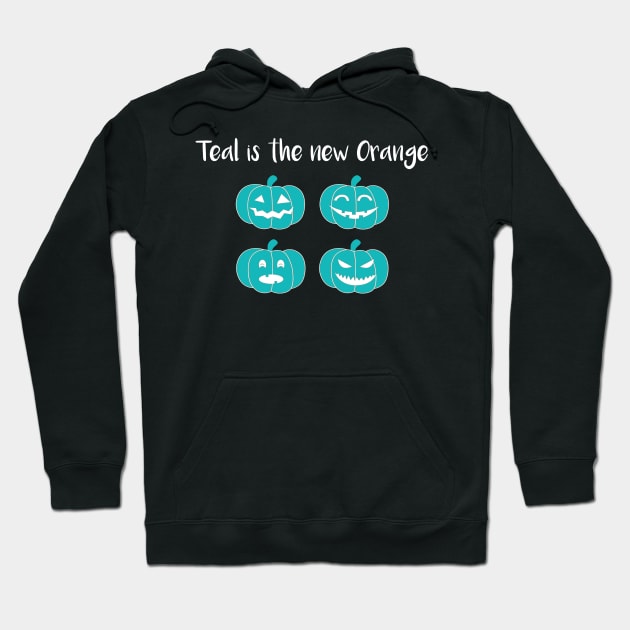 Teal is the New Orange Hoodie by DANPUBLIC